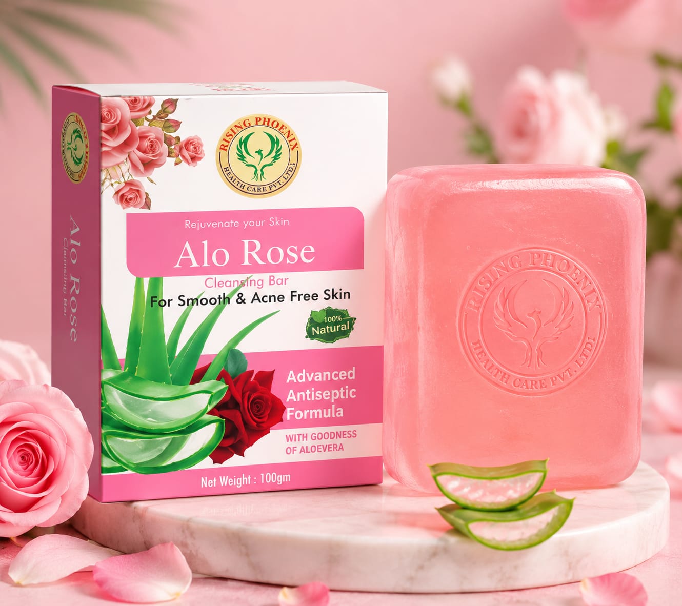 Alo Rose Cleansing Bar product poster